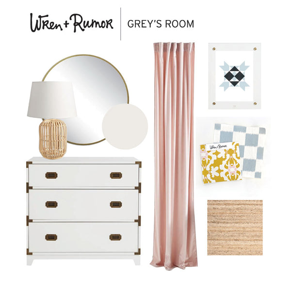 Mood Board Monday | Grey's Room on a Budget