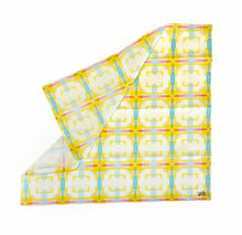 Load image into Gallery viewer, MARIE | Brush Strokes Yellow Scarf | Cotton Handkerchief | Fashion Scarf