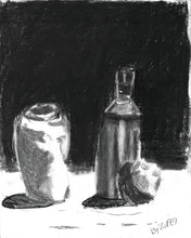 Load image into Gallery viewer, GREY x WREN & RUMOR | Charcoal Still Life Art | Digital Download