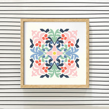 Load image into Gallery viewer, Colorful Floral Wall Art – Modern Botanical Digital Download Print
