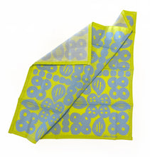 Load image into Gallery viewer, WHITNEY | Green Geometric Scarf | Cotton Handkerchief | Fashion Scarf
