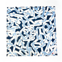 Load image into Gallery viewer, OLIVER | Blue Ribbon Scarf | Cotton Handkerchief | Fashion Scarf
