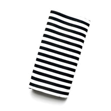 Load image into Gallery viewer, BLACK &amp; WHITE STRIPE | Baby Swaddle Blanket
