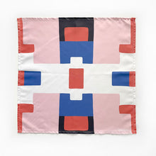 Load image into Gallery viewer, Bold and colorful vintage style scarf.
