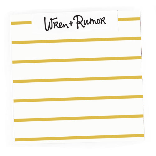 Yellow and white simple horizontal stripe peel and stick wallpaper for modern baby nursery and kids bedroom.